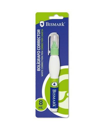 Corrector Bolígrafo Bismark 8ml